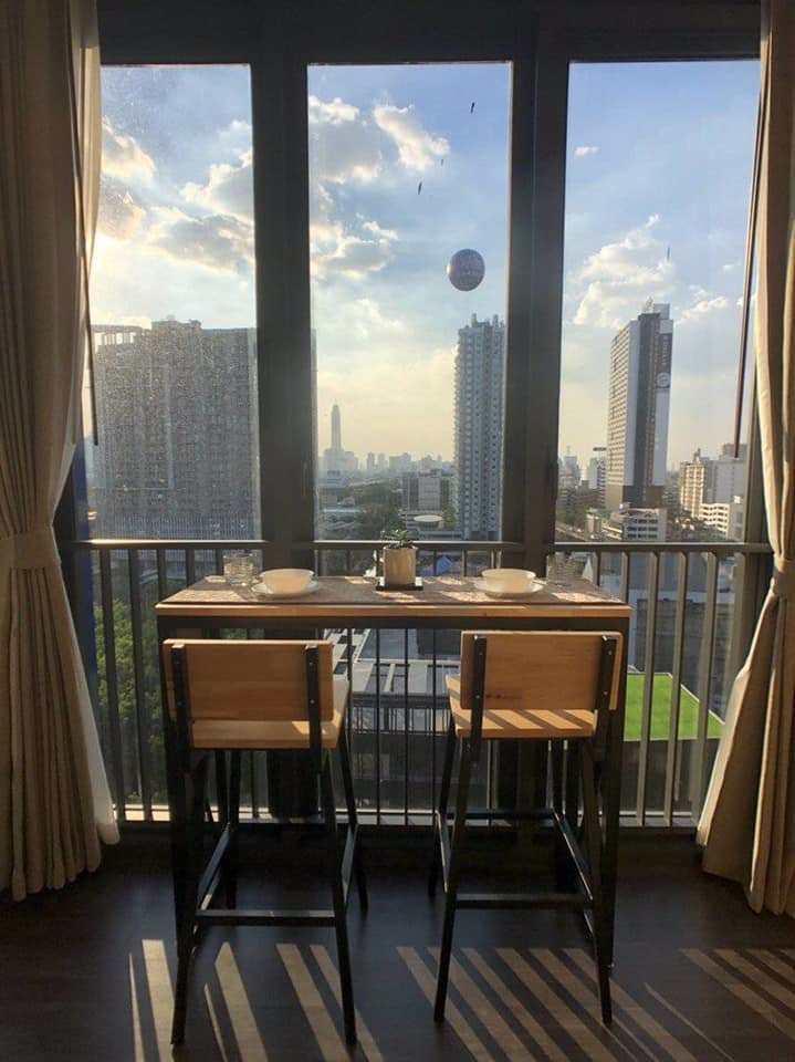 ให้เช่า-คอนโด-เดอะ-ไลน์-อโศก-รัชดา-for-rent-the-line-asoke-ratchada-1-ห้องนอน-ชั้น-12