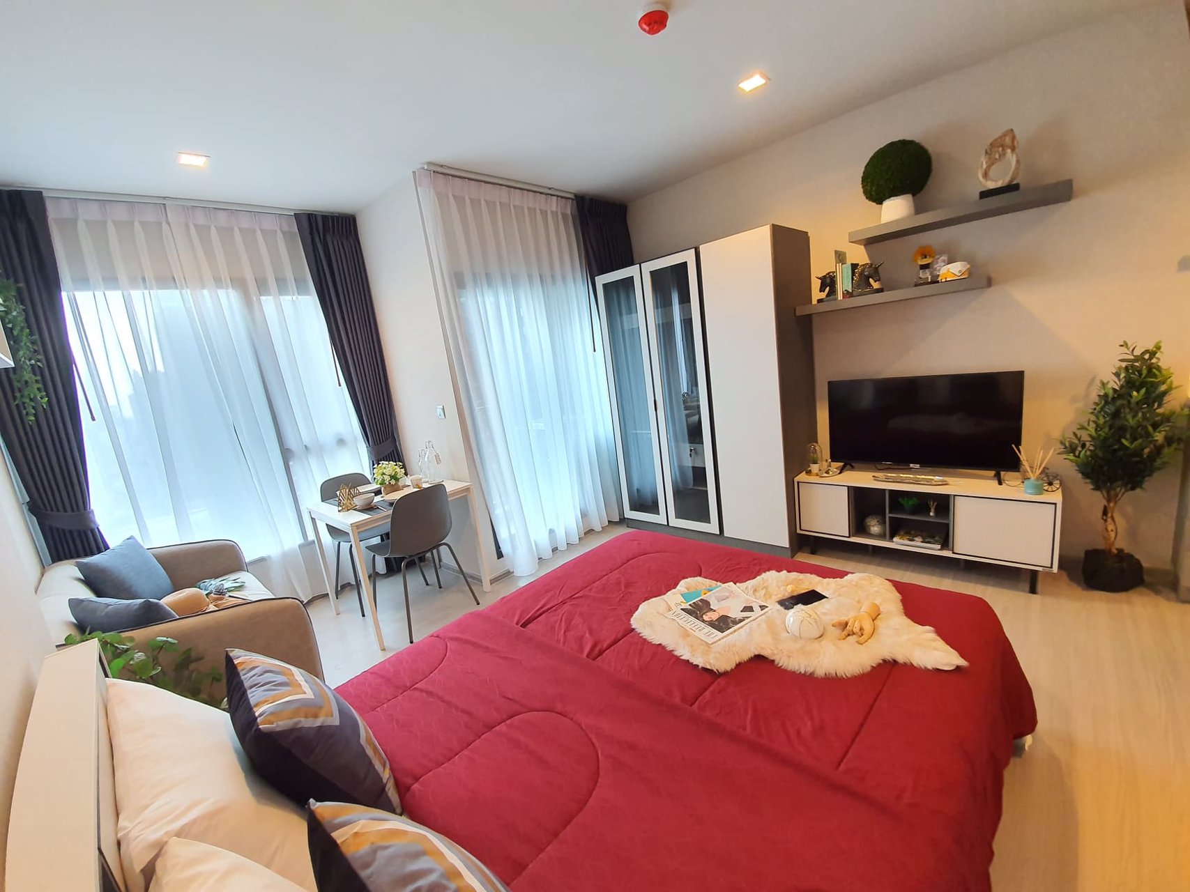 ให้เช่า-คอนโด-ไลฟ์-อโศก-พระราม-9-life-asoke-rama-9-เเบบห้องสตูดิโอ-1-ห้องน้ำ-ครัวปิด-ชั้น-35