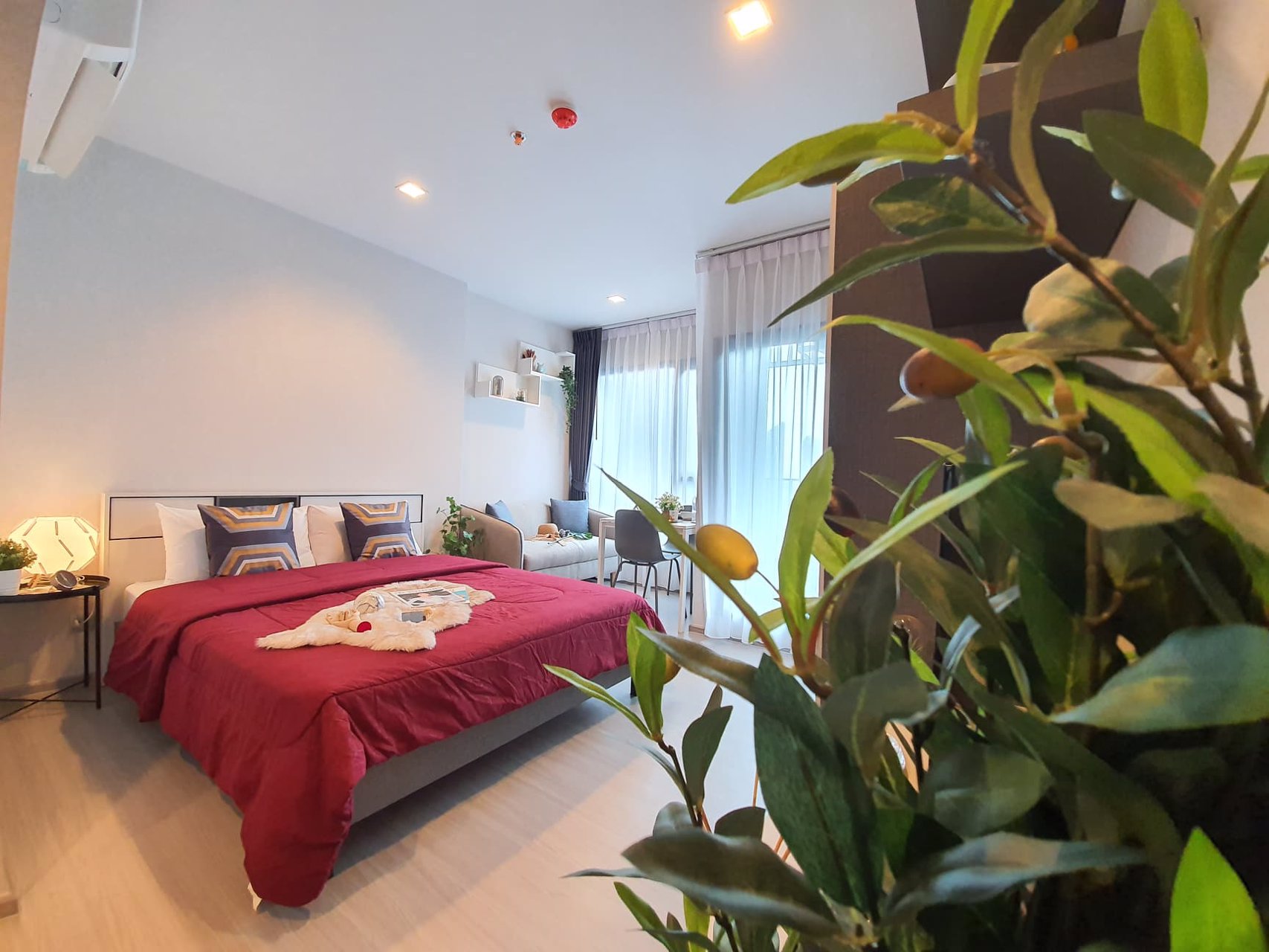 ให้เช่า-คอนโด-ไลฟ์-อโศก-พระราม-9-life-asoke-rama-9-เเบบห้องสตูดิโอ-1-ห้องน้ำ-ครัวปิด-ชั้น-35