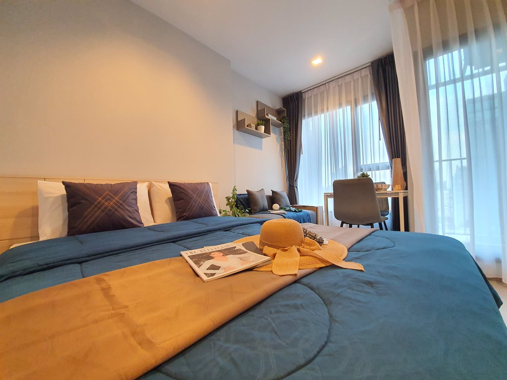 ให้เช่า-คอนโด-ไลฟ์-อโศก-พระราม-9-life-asoke-rama-9-เเบบห้องสตูดิโอ-1-ห้องน้ำ-ครัวปิด-ชั้น33