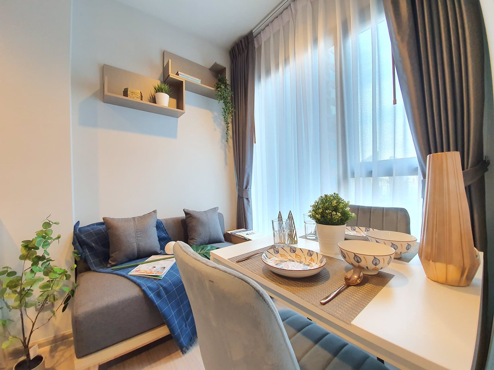 ให้เช่า-คอนโด-ไลฟ์-อโศก-พระราม-9-life-asoke-rama-9-เเบบห้องสตูดิโอ-1-ห้องน้ำ-ครัวปิด-ชั้น33