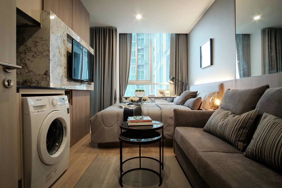 ให้เช่า-คอนโด-โนเบิล-รีวอลฟ์-รัชดา-noble-revolve-ratchada-ห้อง​studio-1-ห้องน้ำ-ชั้น14