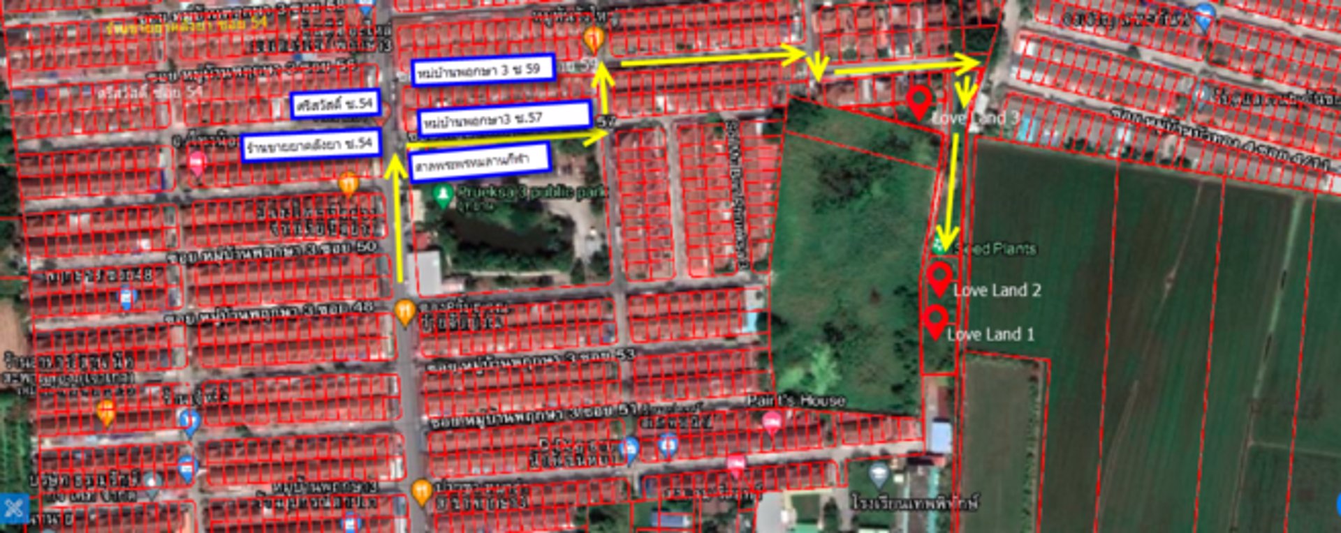 ขายที่ดิน-หมู่บ้านพฤกษา-3-บางบัวทอง-ซอย59-ถมแล้ว-0875185151-ใกล้ตลาดเซ็นทรัลเวสเกต