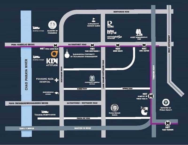 ขายดาวน์-ken-attitude-รัตนาธิเบศร์-1-นอน-loft-ชั้น-27-วิวแม่น้ำ-ราคาขาย-3090000-บาท-full-price-of