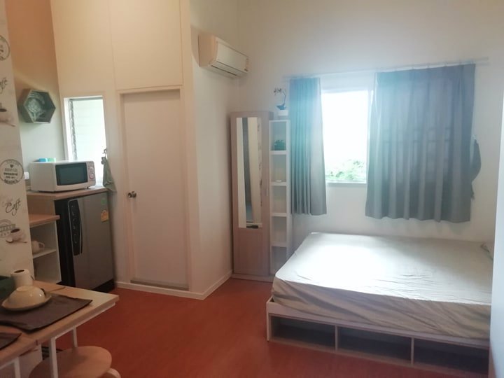 คอนโดค่าน้ำค่าไฟถูก-ต้องที่ลุมพีนีร่มเกล้า-สุวรรณภูมิ-ใกล้สนามบิน-เดินทางสะดวก-พร้อมอยู่