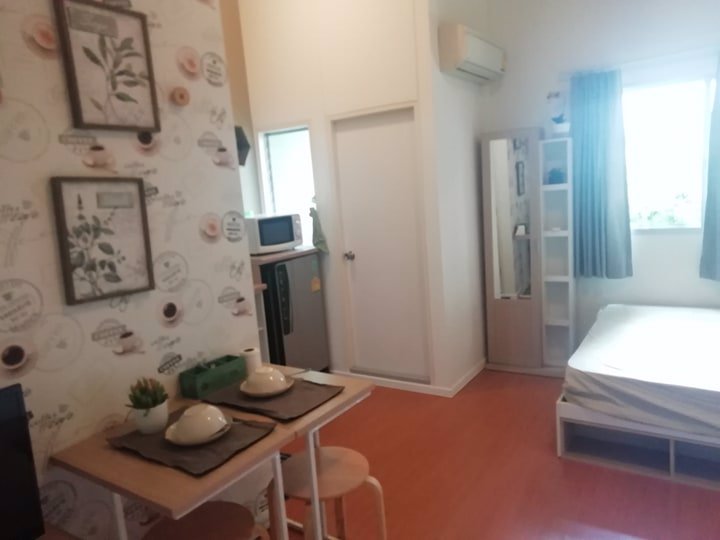 คอนโดค่าน้ำค่าไฟถูก-ต้องที่ลุมพีนีร่มเกล้า-สุวรรณภูมิ-ใกล้สนามบิน-เดินทางสะดวก-พร้อมอยู่