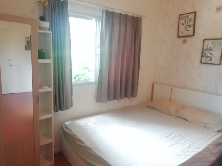 คอนโดค่าน้ำค่าไฟถูก-ต้องที่ลุมพีนีร่มเกล้า-สุวรรณภูมิ-ใกล้สนามบิน-เดินทางสะดวก-พร้อมอยู่