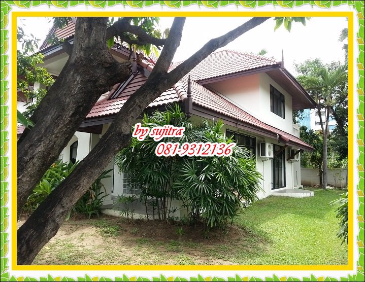 ให้เช่า-บ้านเดี่ยว-3-ชั้น-140-ตรว-สวยๆ-สไตร์ไทยประยุกต์-อยู่-ใกล้เลียบคลองประปาประชาชื่น-แจ้งวัฒนะ