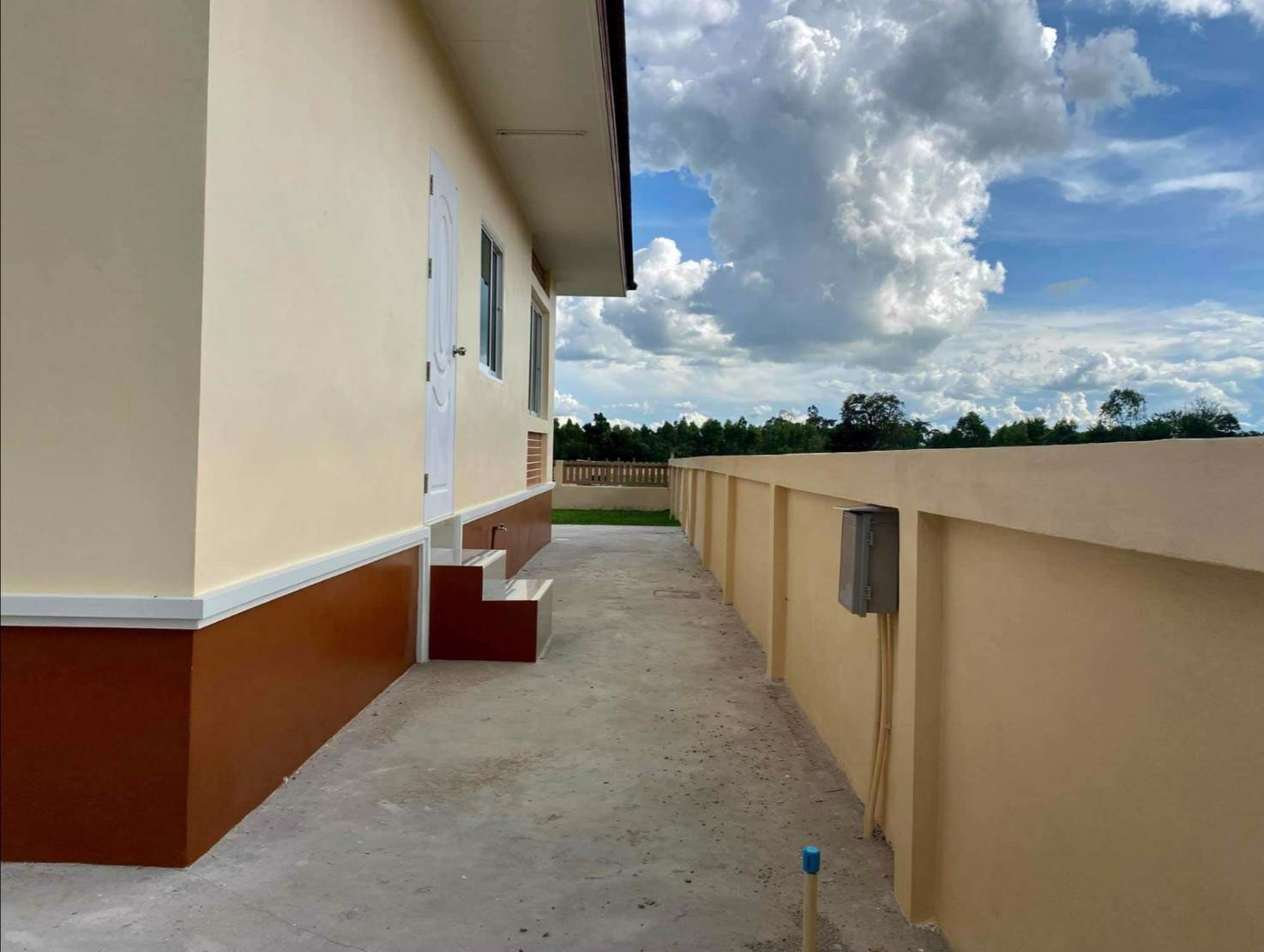 ขายบ้านเดี่ยวทรงปั้นหยา-ราคาถูก-บรรยากาศดี-มหาสารคาม-น้ำไม่ท่วม