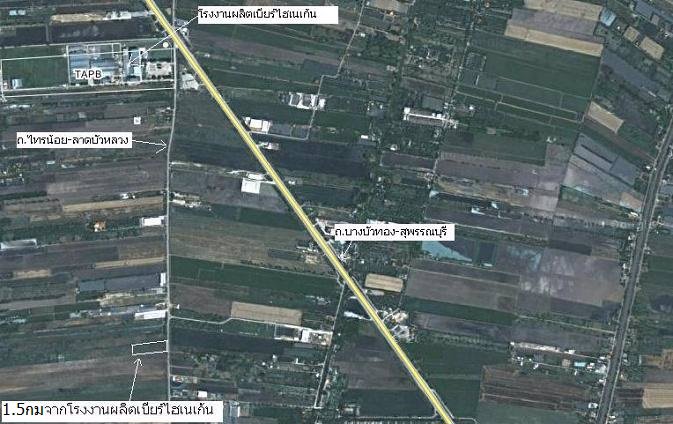 ขายที่ดินติดถนนไทรน้อย-ลาดบัวหลวง-ใกล้-พิพิธภัณฑ์ไฮเนเก้น-ไทรน้อย-นนทบุรี