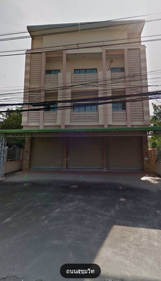 ขายอาคารพาณิชย์-3ชั้น-3คูหา-ทำเลดี-ราคาถูก-ติดถนนสุขุมวิท-เยื้อง-สำนักงานขนส่งจังหวัดระยอง