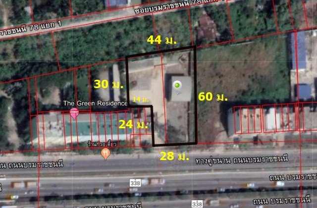 ขายที่ดินติดถบรมราชชนี-พร้อมโกดัง-1-1-25-ไร่-เทพื้นคอนกรีตอย่าางดี-ใกล้มหิดล