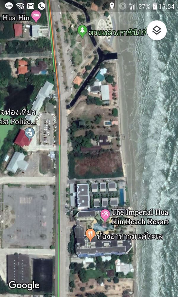 ขายที่ดินติดทะเลหัวหิน-496-ตารางวา-ถเลียบวัง-อหัวหิน-จประจวบฯ