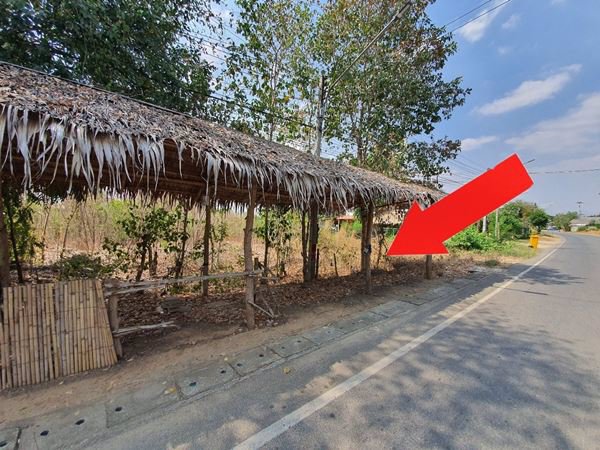 ลดราคา-ขายที่ดินกาญจนบุรี-ราคาถูก-ทำเลดี-2-งาน-40-ตรว-ติดถนน-แหล่งชุมชน-มท่าเสา