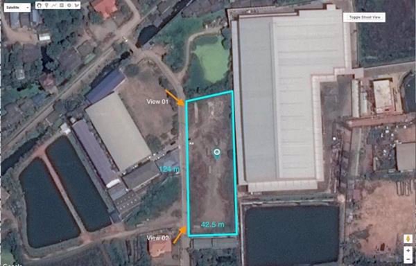 ขายที่ดินสมุทรสาคร-35-ไร่-ถมแล้ว-ที่ดินผังสีเขียว