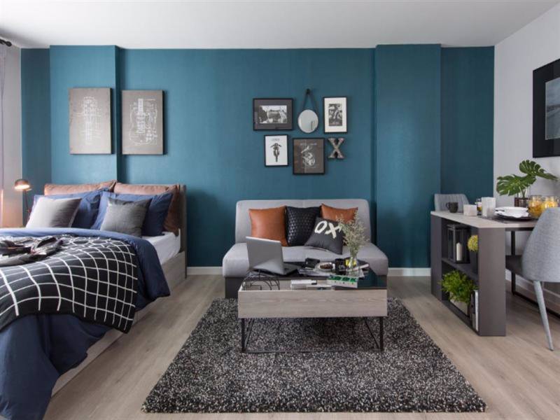 ขายห้องใหม่-ดีคอนโด-แคมปัส-โดม-รังสิต-วิวสระว่ายน้ำ-