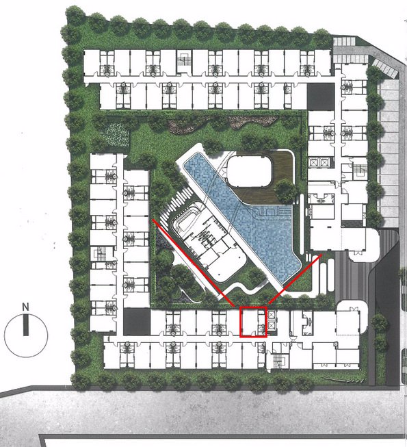 ขายห้องใหม่-ดีคอนโด-แคมปัส-โดม-รังสิต-วิวสระว่ายน้ำ-