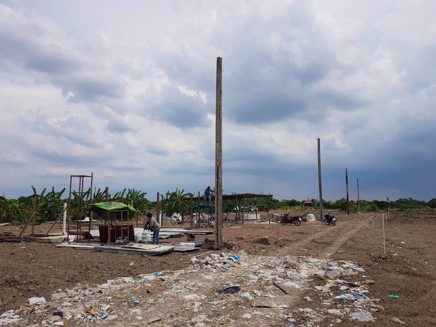 ที่ดินเปล่าแบ่งให้เช่า-ถมแล้ว-น้ำ-ไฟฟ้าพร้อม