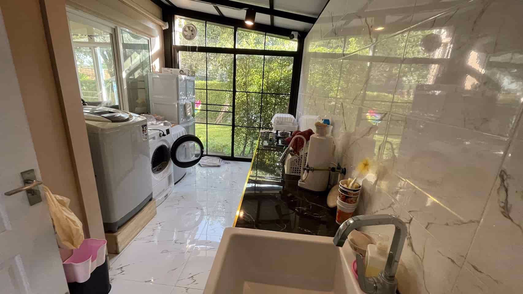 ขายบ้านเดี่ยว-592-ตรว-บ้านหลังมุม-ตรงข้ามไม่มีบ้านใคร-จอดรถสะดวก