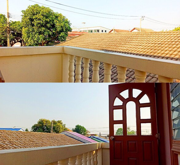 บ้านเดี่ยว-2-ชั้นหลังเดียวที่มีต่อเติม-2-ชั้น-รอบบ้านชั้นเดียวหมด-เช่าราคาโควิด-ถูกกว่าทาวเฮ้าส์-ตึก