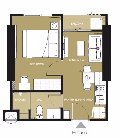 ให้เช่า-คอนโด-ริช-พาร์ค-ทริปเปิ้ล-สเตชั่นหัวหมาก