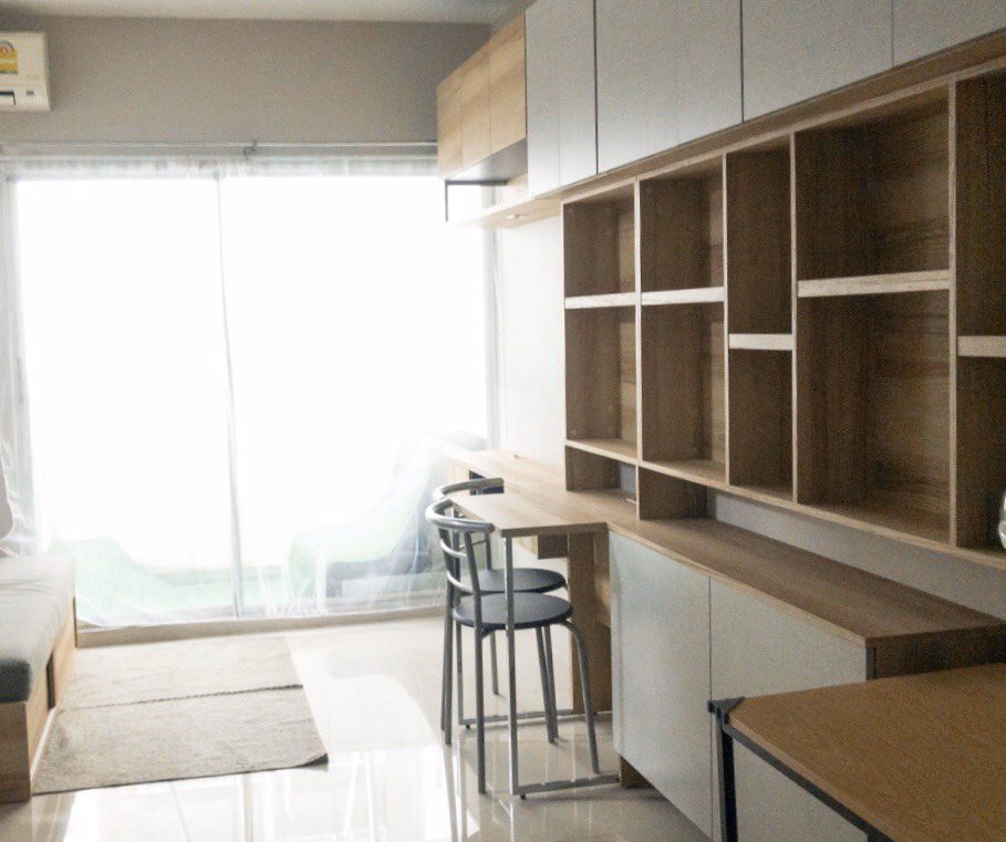 ขาย-235-ลบ-1-ห้องนอน-คอนโดน่าอยู่-สไตล์ญี่ปุ่น-a-space-อโศก-รัชดา-แต่งใหม่-sb-furniture-yale’s-ส