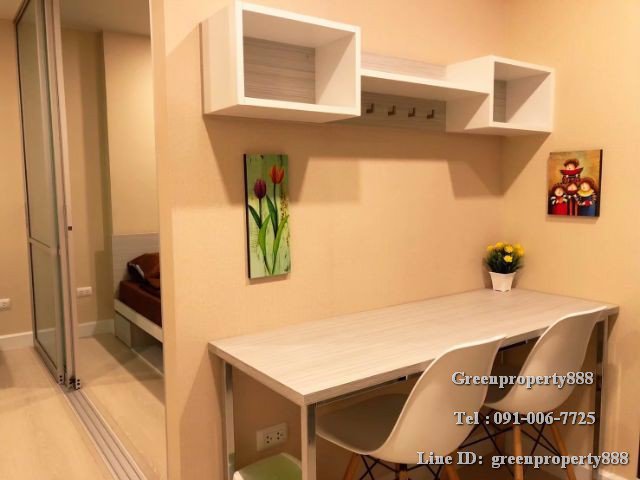 ให้เช่าคอนโด-7500-เดอะคิวบ์-นวมินทร์-รามอินทรา-ใกล้รถไฟฟ้าสีชมพู-ขนาด-26-ตรม-1-นอน-1-น้ำ-ชั้น-5