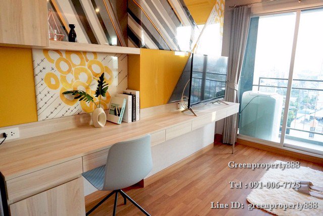 ให้เช่าคอนโด-12000-ลุมพินี-พาร์ค-วิภาวดี-จตุจักร-ใกล้-bts-หมอชิต-ขนาด-25-ตรม-1-นอน-1-น้ำ-ชั้น-17