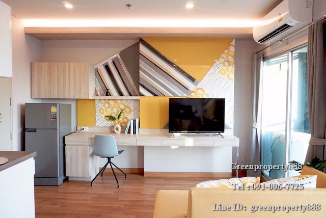 ให้เช่าคอนโด-12000-ลุมพินี-พาร์ค-วิภาวดี-จตุจักร-ใกล้-bts-หมอชิต-ขนาด-25-ตรม-1-นอน-1-น้ำ-ชั้น-17