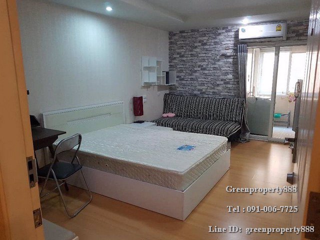 ให้เช่าคอนโด-8500-happy-condo-รัชดา-18-ใกล้-mrt-ห้วยขวาง-ขนาด-28-ตรม-1-นอน-ชั้น-4-เฟอร์ครบพร้อมอยู่