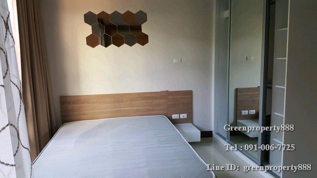 ให้เช่าคอนโด-12500-emerald-residence-รัชดา-ใกล้-mrt-ห้วยขวาง-ขนาด-28-ตรม-1-นอน-1-น้ำ-ชั้น-1-วิวสระ