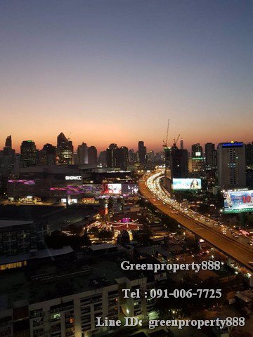 ให้เช่าคอนโด-10000-ลุมพินี-พาร์ค-พระราม-9-รัชดา-ใกล้-mrt-พระราม-9-ขนาด-26-ตรม-1-นอน-1-น้ำ-ชั้น-22