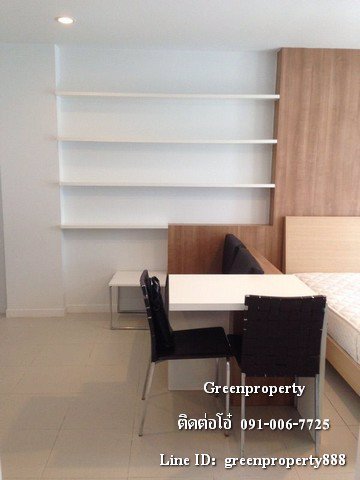 ให้เช่าคอนโด-6000-the-center-condominium-ขนาด-29-ตรม-1-นอน-1-น้ำ-ชั้น-2-เฟอร์-เครื่องใช้ไฟฟ้าครบ