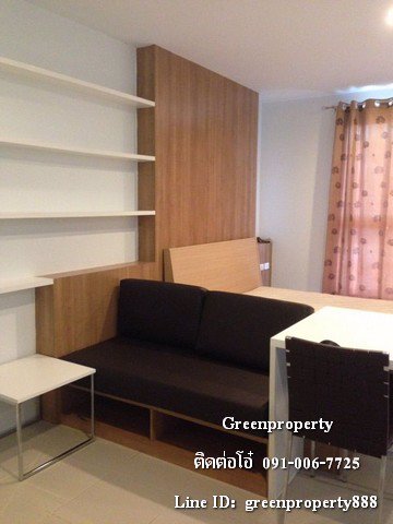 ให้เช่าคอนโด-6000-the-center-condominium-ขนาด-29-ตรม-1-นอน-1-น้ำ-ชั้น-2-เฟอร์-เครื่องใช้ไฟฟ้าครบ