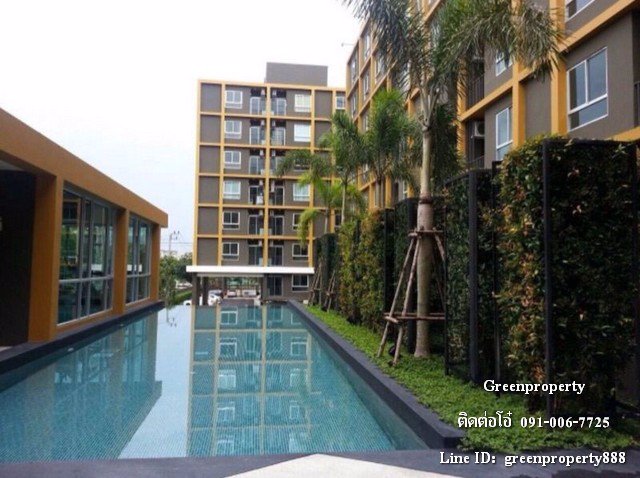 ขายคอนโด-2289-ลบ-ยู-หัวหมาก-สเตชั่น-ใกล้-airport-link-สถานีหัวหมาก-ขนาด-38-ตรม-1-นอน-วิวสระน้ำ