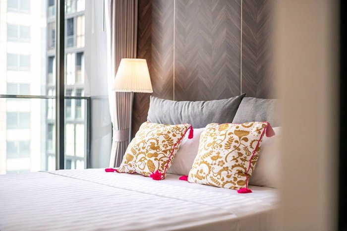 คอนโดโนเบิลเพลินจิต-ให้เช่า-ห้องใหม่-พึ่งตกแต่งเสร็จ-มีลิฟท์ส่วนตัว-45-ตรม-ชั้น15