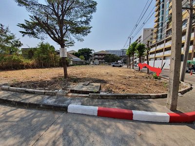 ขาย-ที่ดินเปล่า-ทำเลดี-ติดถนน-ขนาด-263-ตรวา-ในเมืองทองธานี-อำเภอปากเกร็ด-นนทบุรี