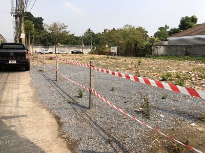 ขาย-ที่ดินเปล่า-ทำเลดี-ติดถนน-ขนาด-263-ตรวา-ในเมืองทองธานี-อำเภอปากเกร็ด-นนทบุรี