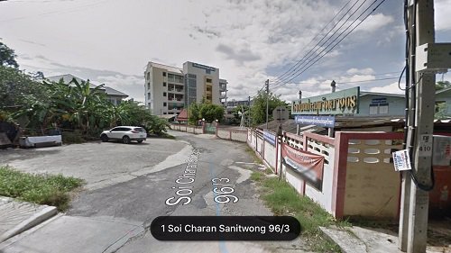 ขาย-ที่ดิน-ทำเลธุรกิจ-ผืนงามต้นถนนจรัญสนิทวงค์-เขตบางพลัด-กรุงเทพฯ