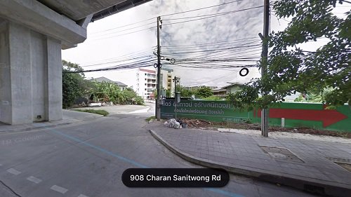 ขาย-ที่ดิน-ทำเลธุรกิจ-ผืนงามต้นถนนจรัญสนิทวงค์-เขตบางพลัด-กรุงเทพฯ