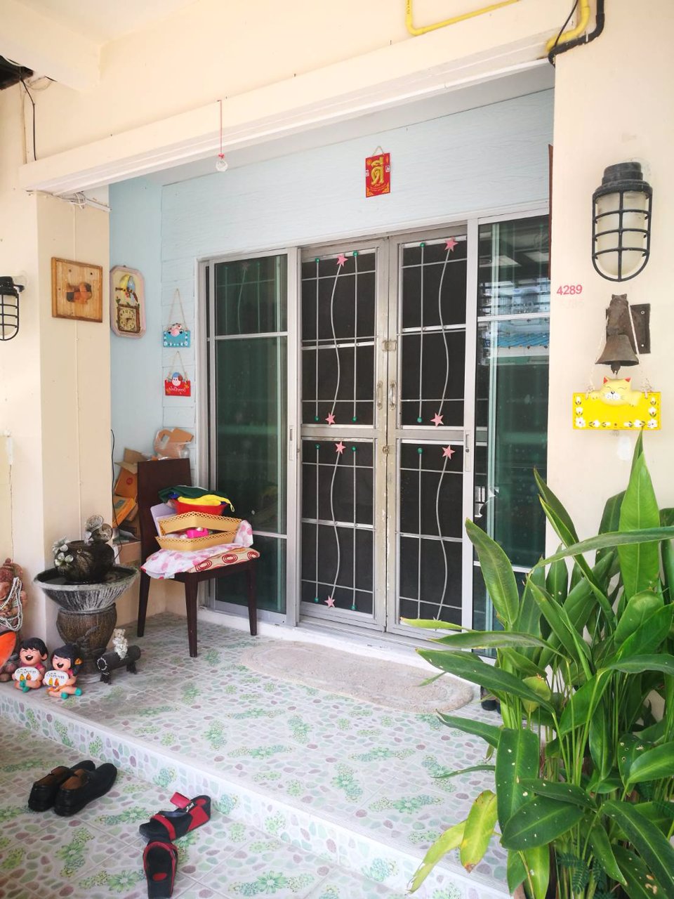 ขาย-ทาวน์เฮ้าส์-2-ชั้น-หมู่บ้านเดอะวิลล่า-ท่าอิฐ-ตกแต่งพร้อมเข้าอยู่-จังหวัดนนทบุรี