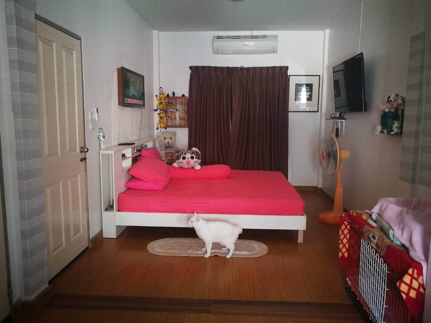 ขาย-ทาวน์เฮ้าส์-2-ชั้น-หมู่บ้านเดอะวิลล่า-ท่าอิฐ-ตกแต่งพร้อมเข้าอยู่-จังหวัดนนทบุรี