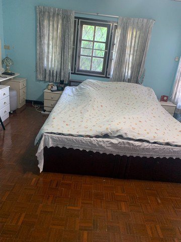 ให้เช่าทาวน์เฮาวส์-เนื้อที่32ตรว-สวน-ผัก50-ต่อเติมห้องครัวด้านหลัง-3ห้องนอนเตียงที่นอน-2ห้องน้ำ