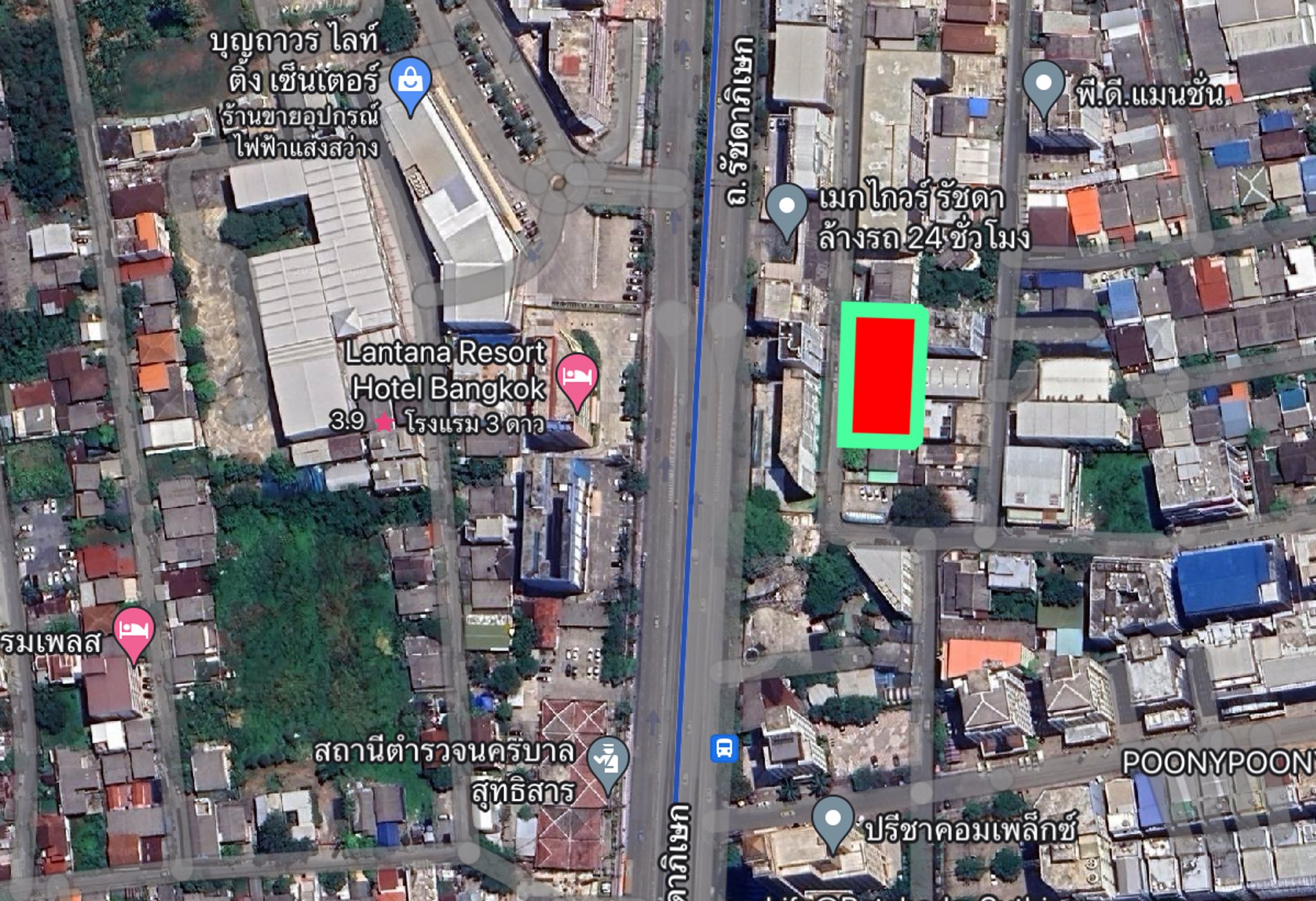 ขายที่ดินและบ้านทำเลทองสุทธิสาร-รัชดาภิเษก-ห้วยขวาง