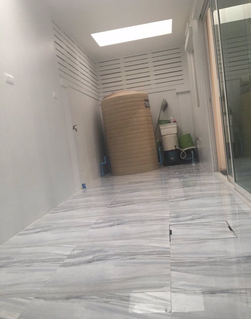 ขายทาวน์โฮม-หลังริม-ติดสวนโครงการ-เดอะแพลนท์-ซิตี้-แจ้งวัฒนะ-ต่อเติมด้านข้างและด้านหลัง