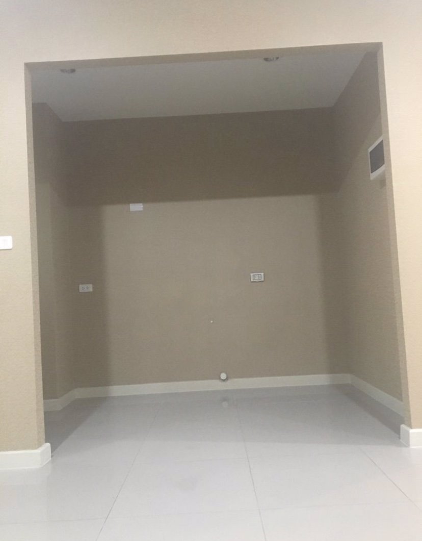 ขายทาวน์โฮม-หลังริม-ติดสวนโครงการ-เดอะแพลนท์-ซิตี้-แจ้งวัฒนะ-ต่อเติมด้านข้างและด้านหลัง