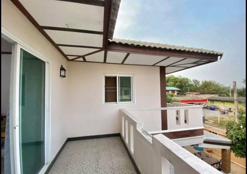 ขายบ้านเดี่ยว-ตบางแม่นาง-อบางใหญ่-จนนทบุรี-หน้าบ้านหันทิศตะวันออก-พื้นที่กว้างขวาง