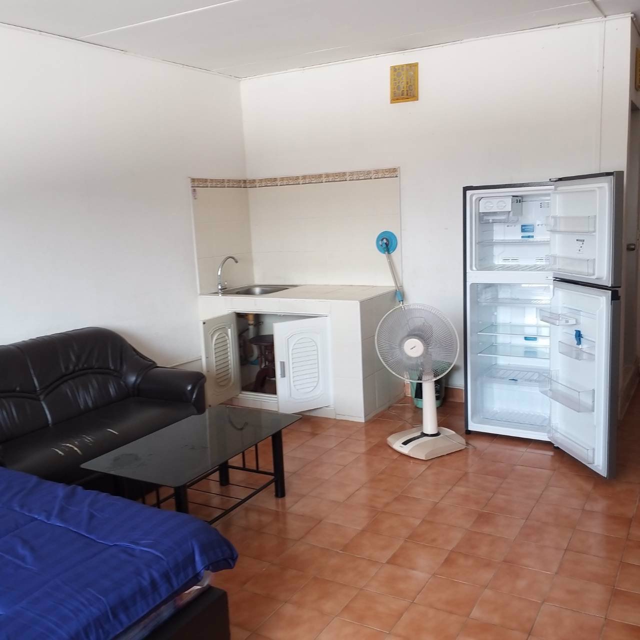 ให้เช่า-ป๊อบปุล่าคอนโด-เมืองทองธานี-แอร์-เฟอร์พร้อม