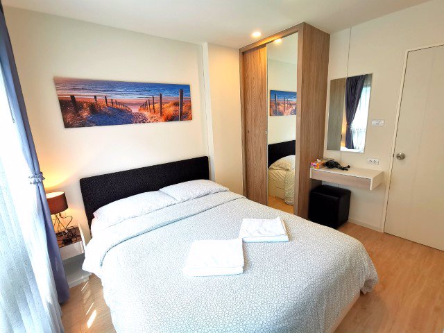 ขายพร้อมผู้เช่า-ไอคอนโด-กรีนสเปซ-สุขุมวิท-77-เฟส-2-ชั้น-4-วิวสระ-ขนาด-29-ตรม-แต่งสวยมาก