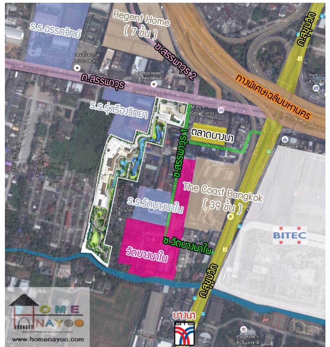 ขายคอนโด-ideo-o2-ไอดีโอ-โอทู-ขนาด-26-ตารางเมตร-ห้องมุม-ตึก-a-ชั้น-27-วิวแม่น้ำ-ถนนสรรพาวุธ-บางนา-ร